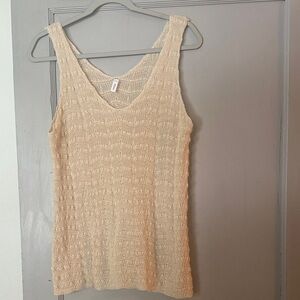 Wishlist Beige Knit Top